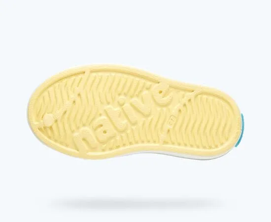 NATIVE Jefferson Child Shoes Gone Bananas Yellow/Shell White